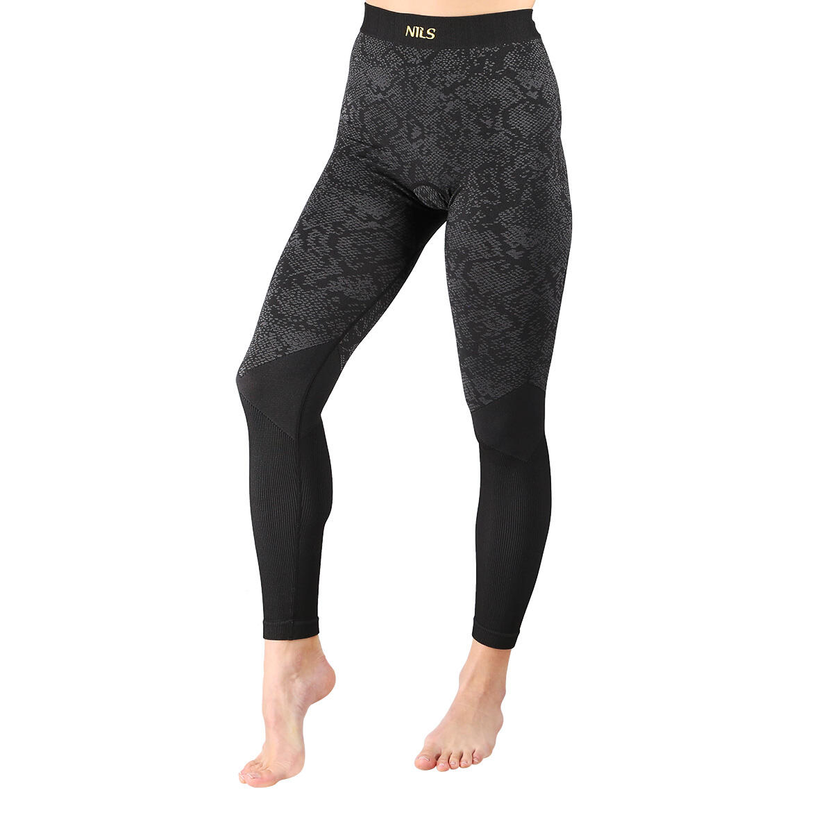 Pantalon thermoactif noir pour femmes ROSA NILS BTS0062 3/7