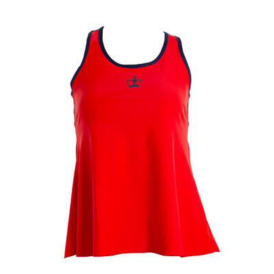 Black crown colima blauw/rood | licht. elastisch en sneldrogend t-shirt