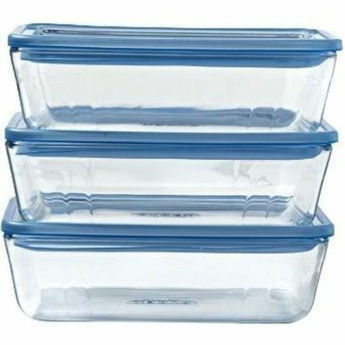 PYREX Set di scatole porta pranzo PYREX 2,6 L
