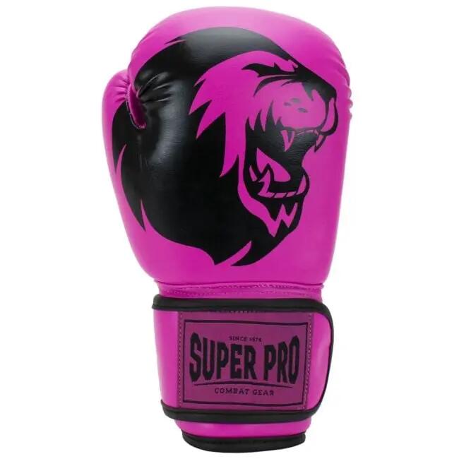 Super Pro Combat Gear Talent (kick)bokshandschoenen Roze/Zwart 6/7