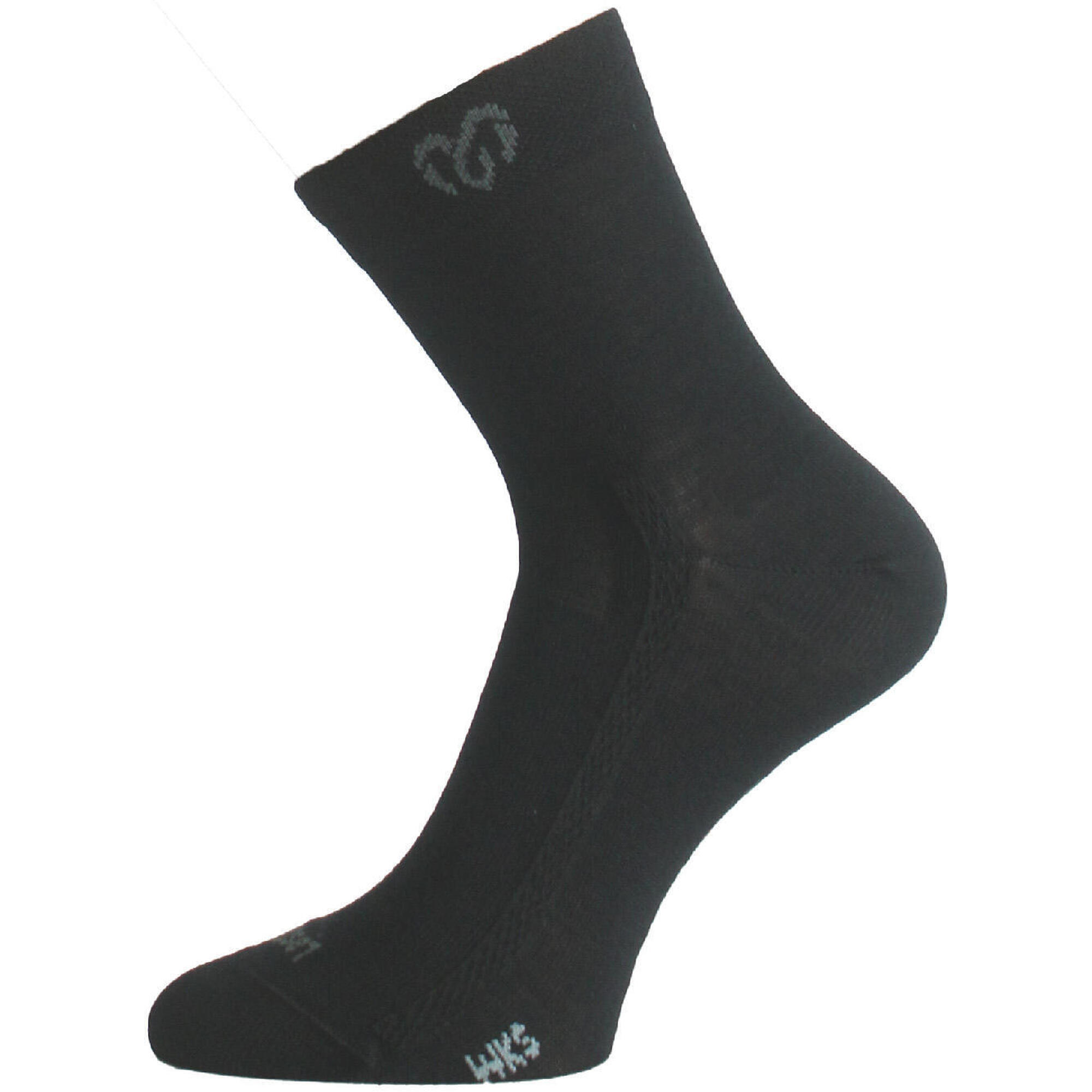 Lasting - Chaussettes En Mérinos Wks - Chaussettes - Noir - Decathlon