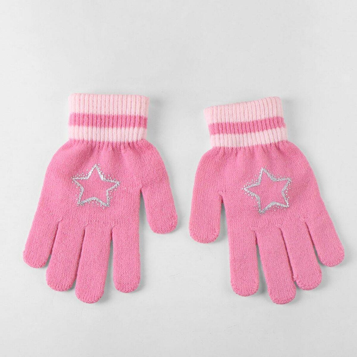 Bonnet, écharpe et gants PAW PATROL Rose 3/5
