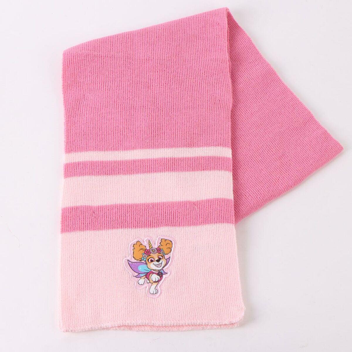 Bonnet, écharpe et gants PAW PATROL Rose 4/5
