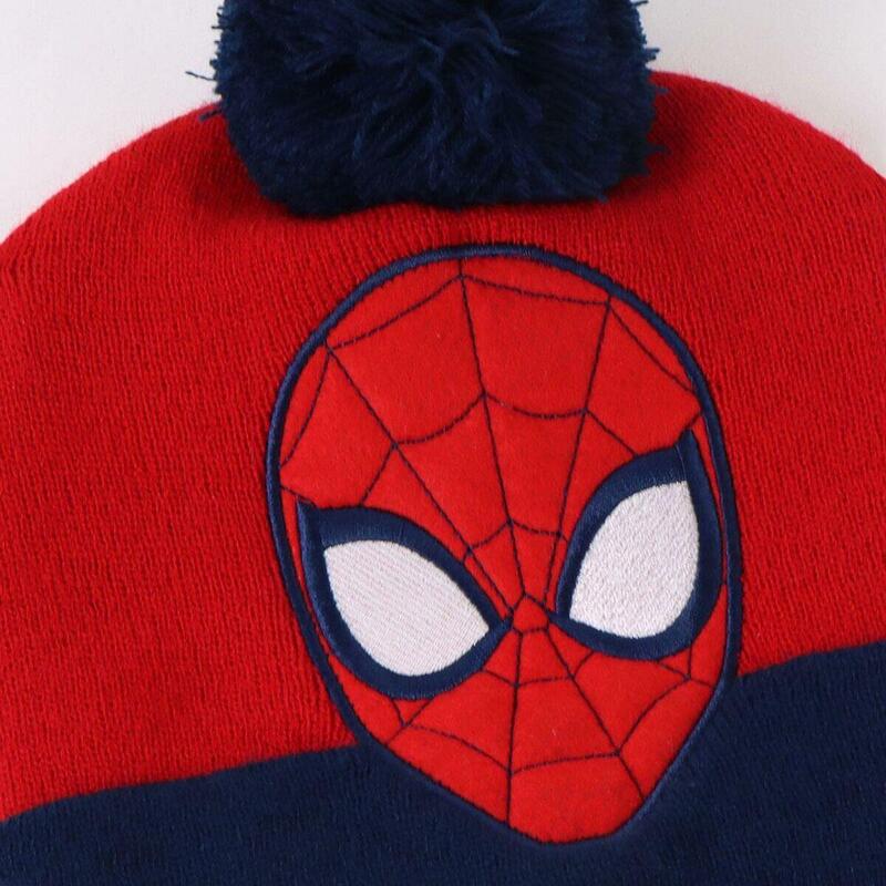 Căciulă, Fular și Mănuși SPIDERMAN Albastru
