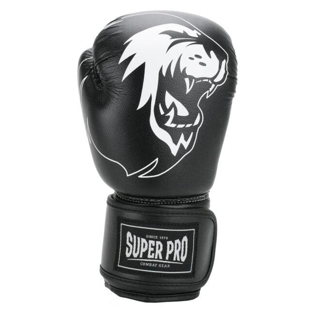 Manusi de Box Super Pro Combat Talent Negru/Alb