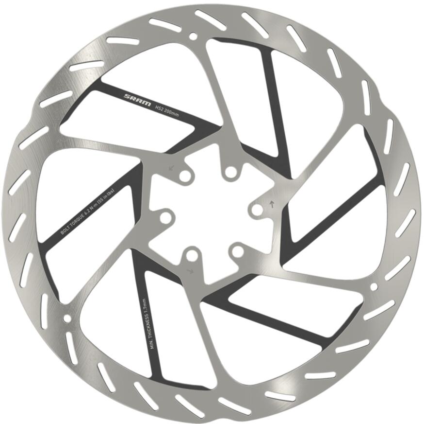 SRAM HS2 Rounded 6 Bolt Rotor