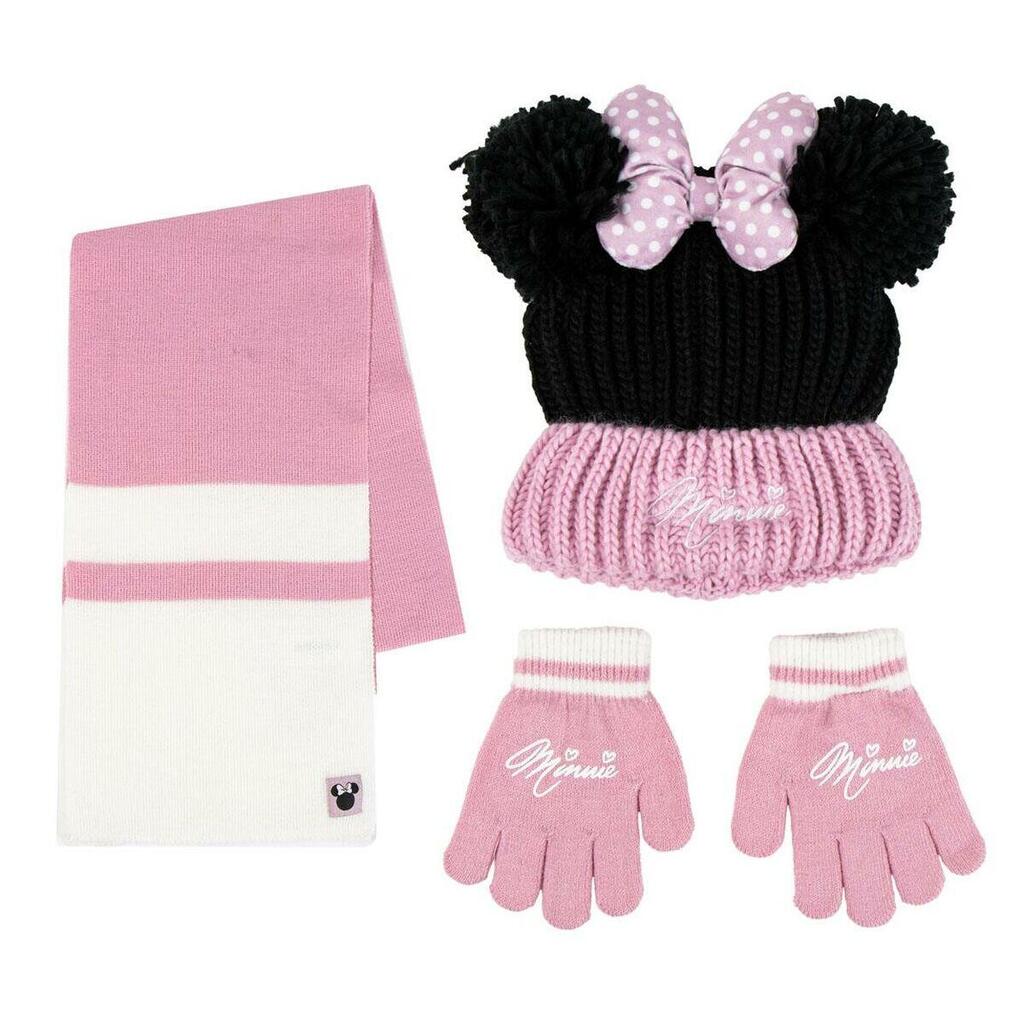 Hat, Scarf and Gloves DISNEY Pink