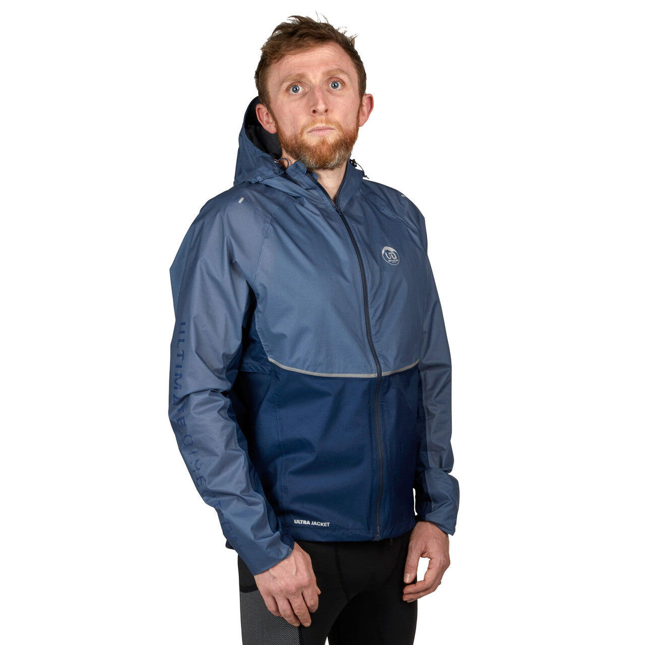 ULTIMATE DIRECTION Men's Waterproof Jacket – UD Ultra Jacket Navy Blue - L/G