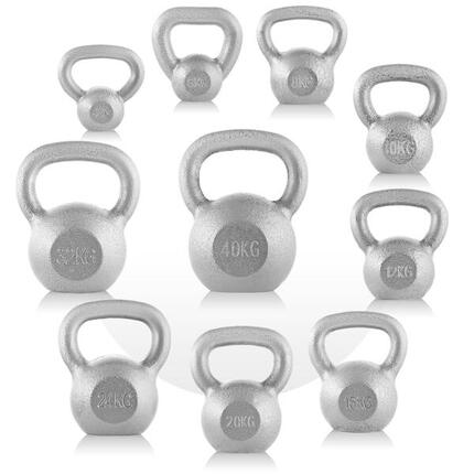 Taurus Kettlebell argentée
