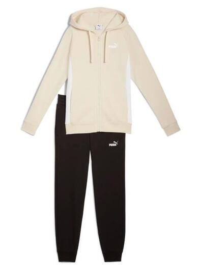 PUMA TUTA DA DONNA COLORE BEIGE NERO BEIGE