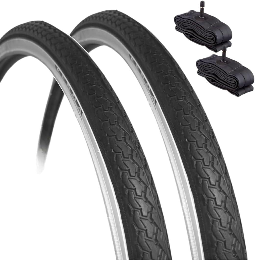 ECOVELO 2 copertoni  26 X 1 3/8 (37-590)+camere, pneumatici bici 26X1 1/2 pneumatico EV