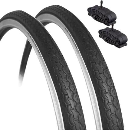 2 Reifen 26 X 1 3/8 (37-590)+Schläuche, Fahrradreifen Rad 26X1 1/2 Reifen EV