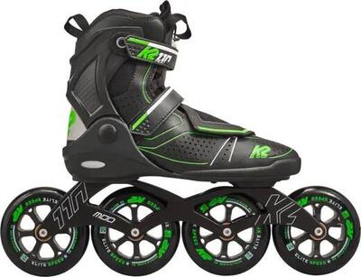K2 mod 110 speed lace skeelers - zwart - 40.5