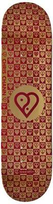 Heart Supply Chris Chann Pro Tavola Skateboard - 8" - Trinity Gold