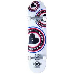 Heart Supply Orbit Logo Skateboard Complet - 7.75" - Noir/Blanc/Rouge