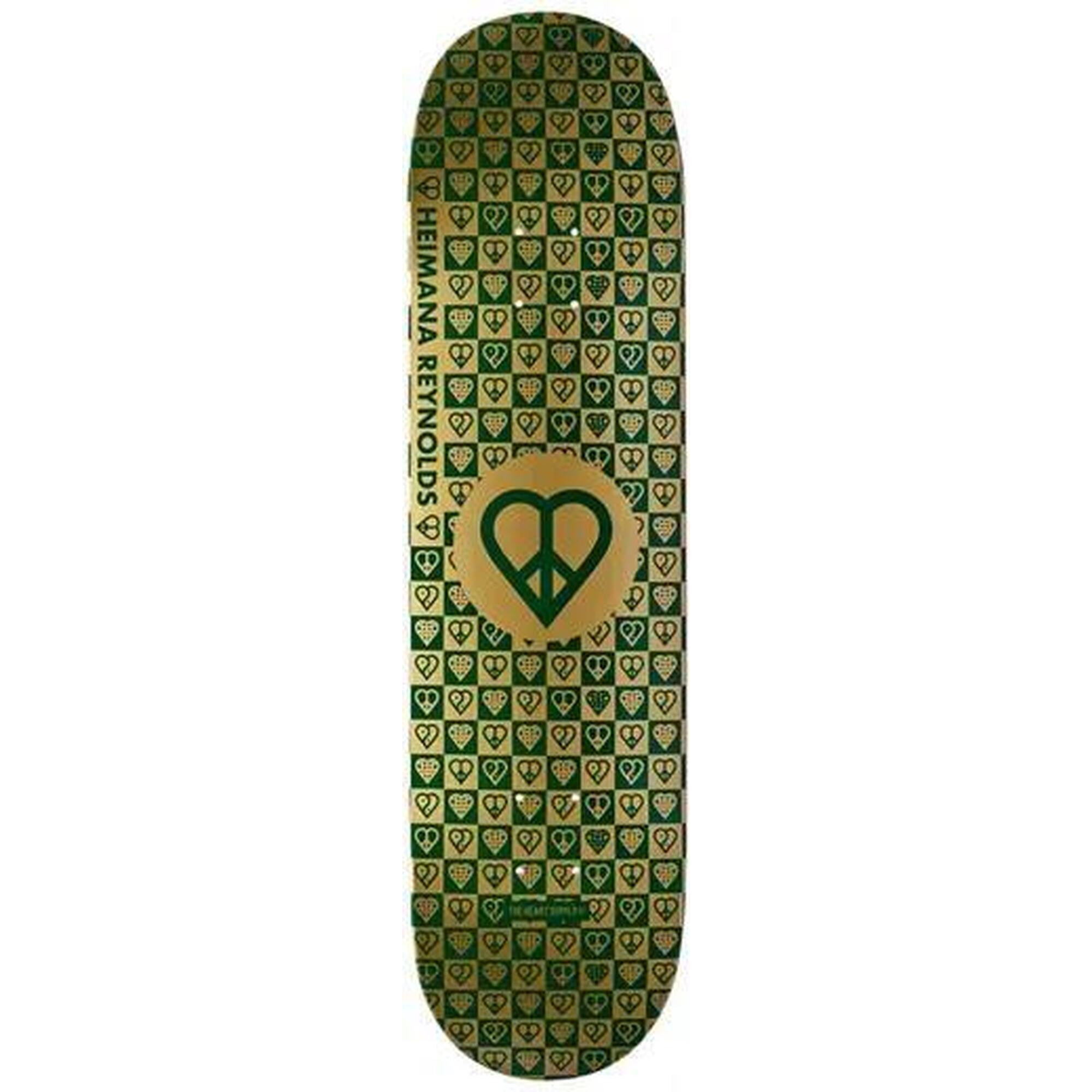 The Heart Supply - Heart Supply Heimana Reynolds Pro Planche De Skate - 8.25" - Trinity Gold - Planche De Skate - Jaune|vert - 8.25" - Decathlon