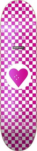 THE HEART SUPPLY Heart Supply Round Logo Tábua De Skate - 7.75" - Checks