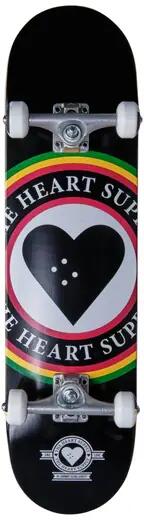 Heart Supply Insignia Skateboard Completo - 8.25" - Bianco