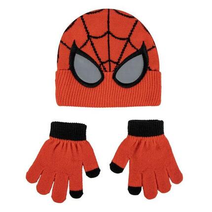 Gorro y Guantes SPIDERMAN Talla única