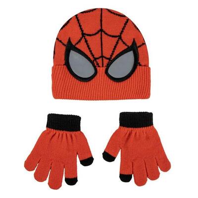 Gorro y Guantes SPIDERMAN Talla única