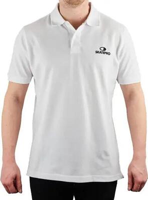 Skatepro heavy polo t-shirt - s - zwart
