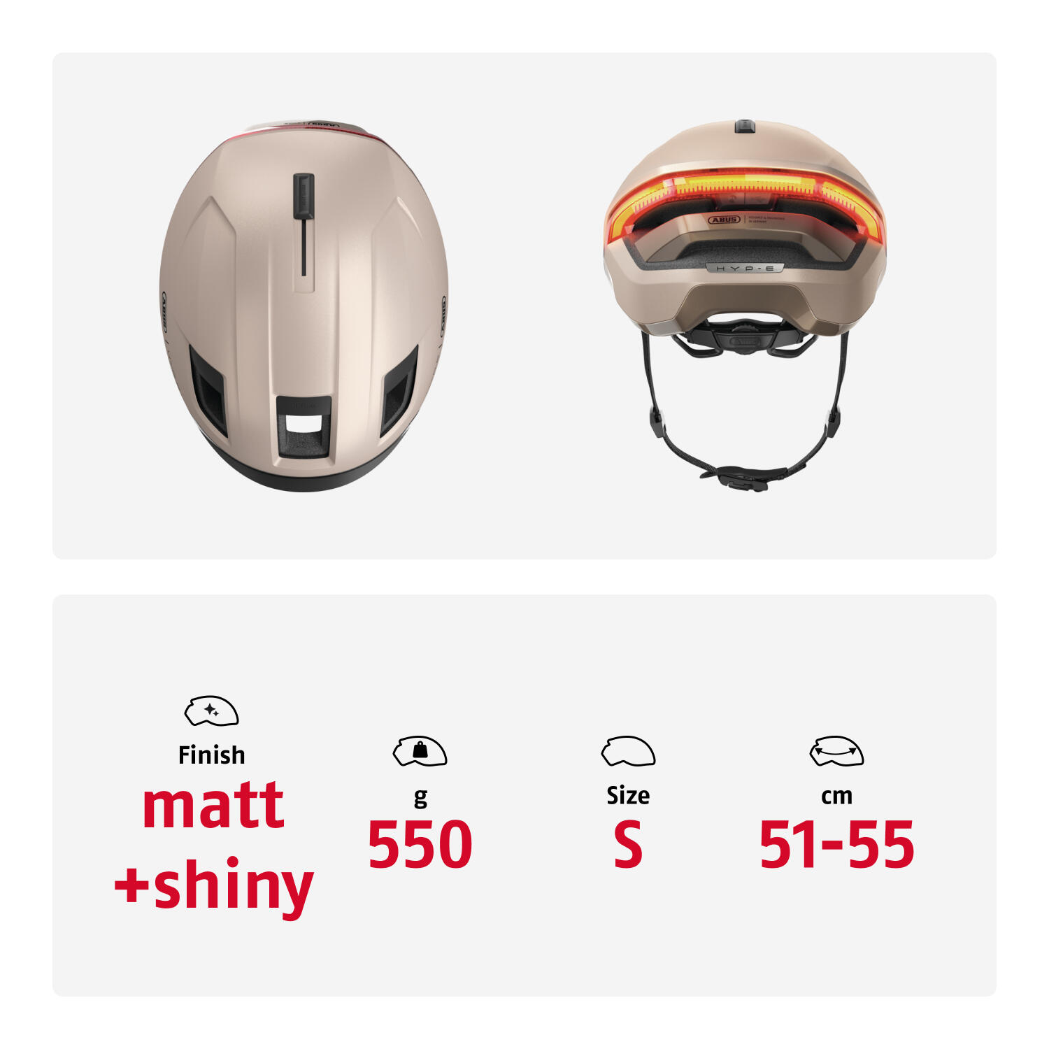 Casco Abus Hyp-E 3/7