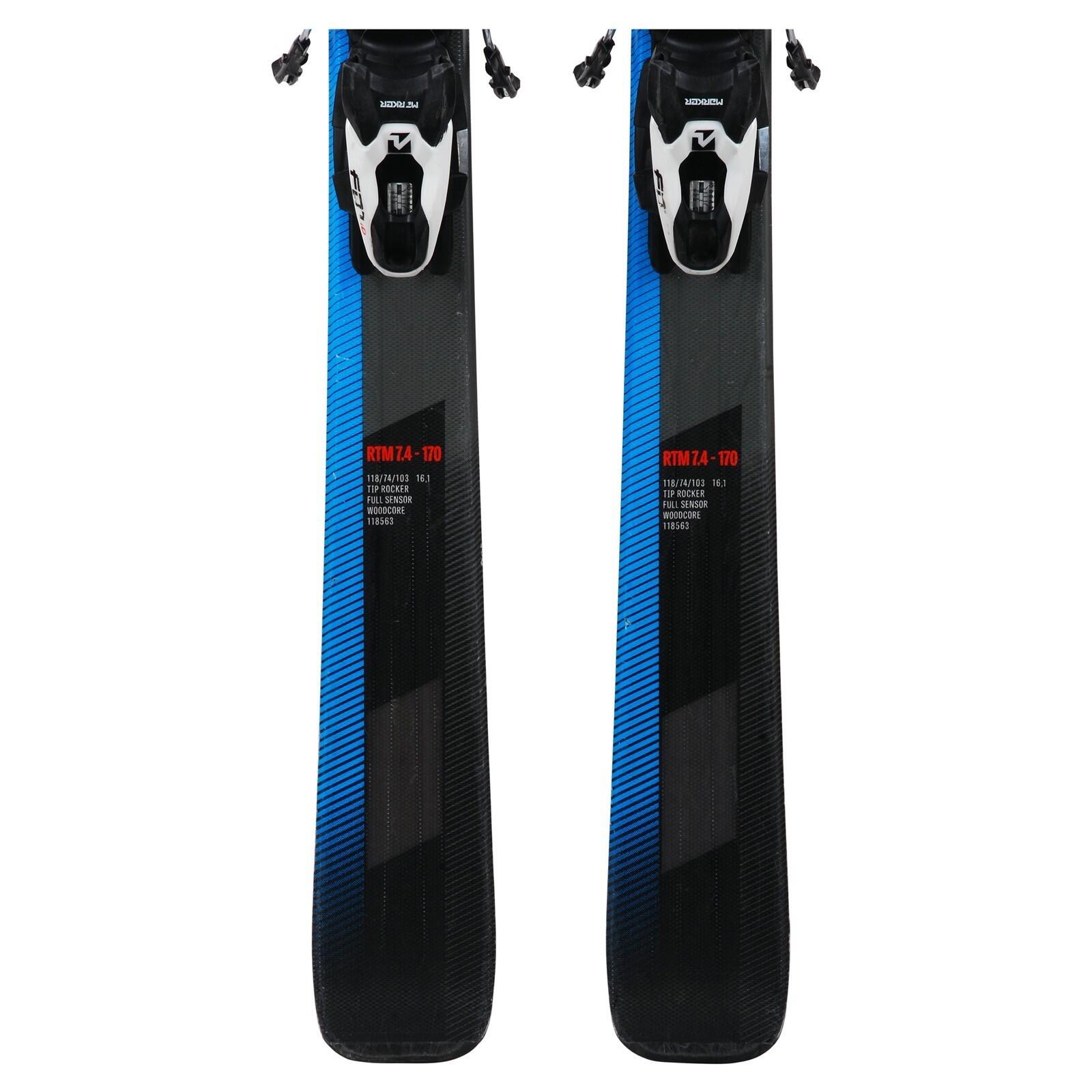 SECOND HAND - Sci Volkl Rtm 7.4 + Attacchi - BUONO 4/5