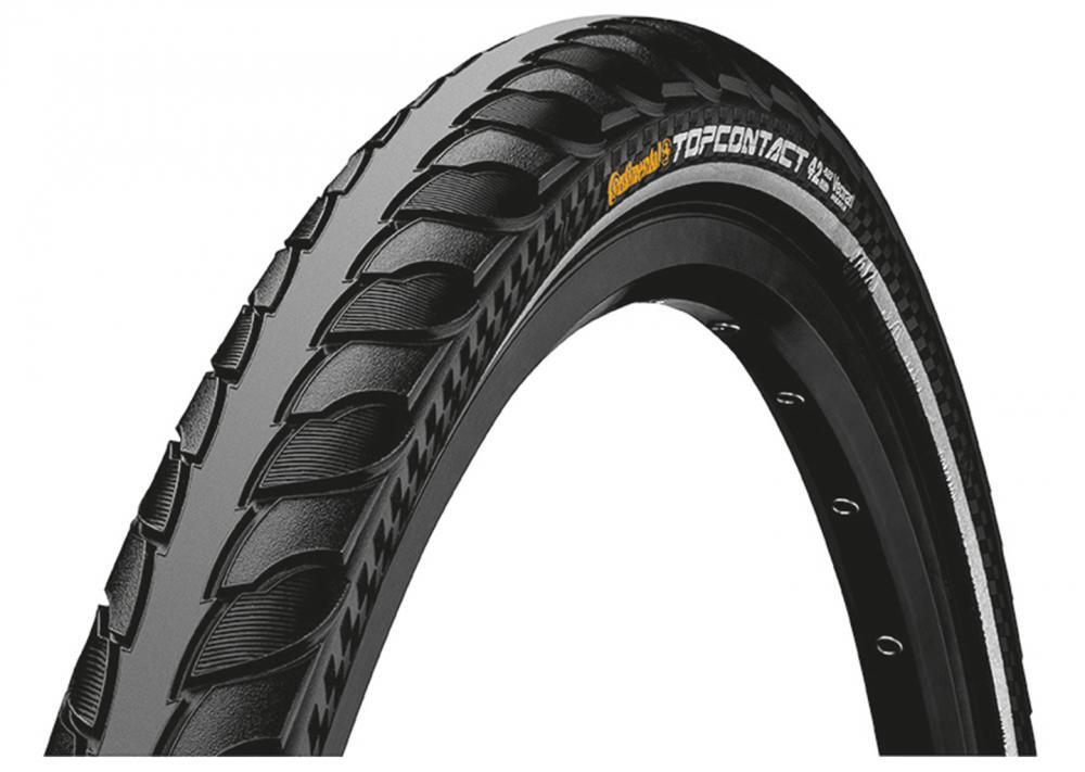 Pneu Continental Top Contact II 28x1.25 32-622 negro Reflex E-50 plegable 3/3