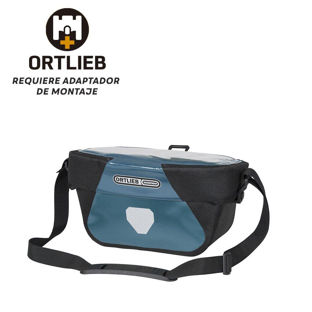 ORTLIEB Saco de guiador Ultimate Six Classics sem adaptador 5L ciclismo Cinzento ORTLIEB