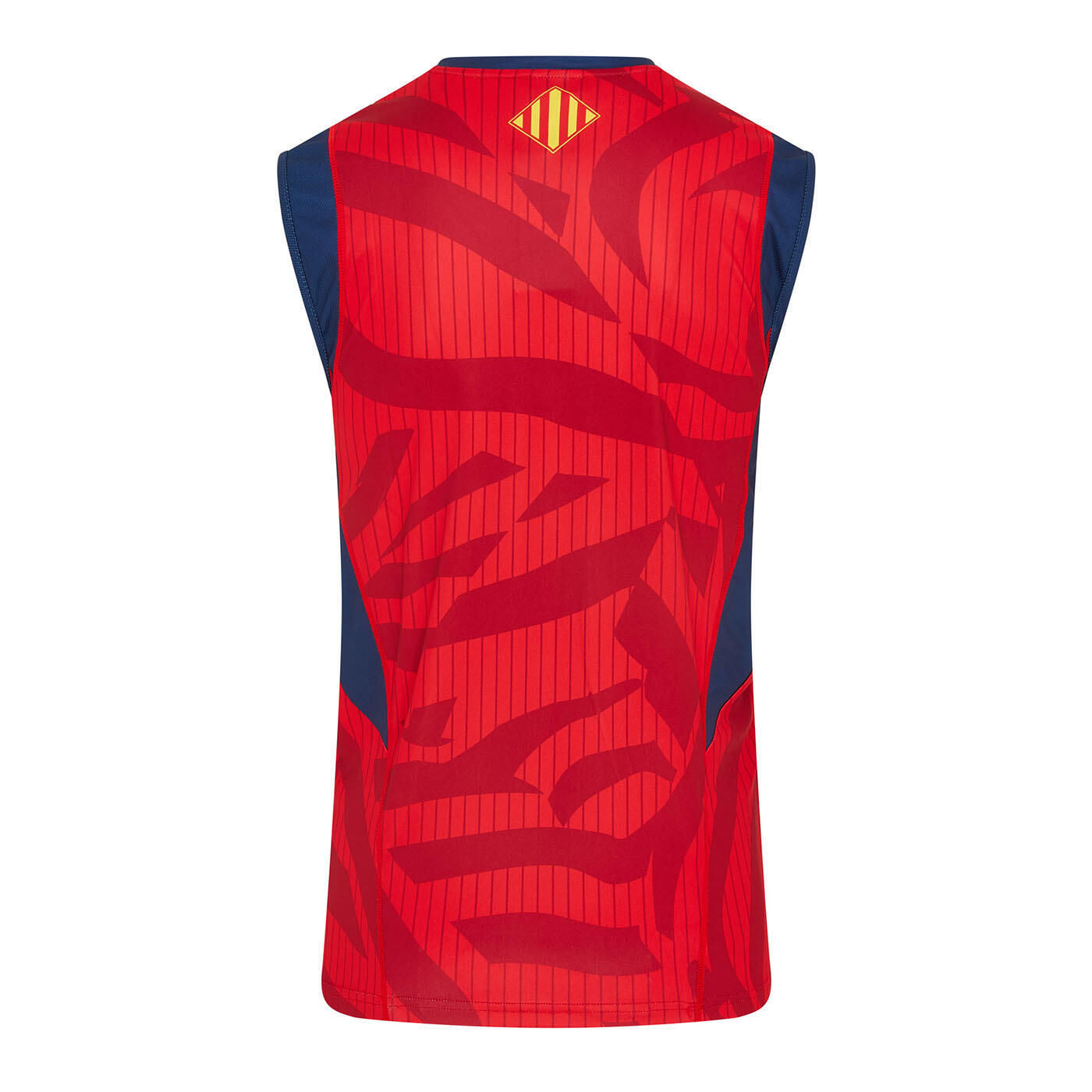 Canotta Allenamento USAP Adidas Trasferta Rosso Perpignano 2/4