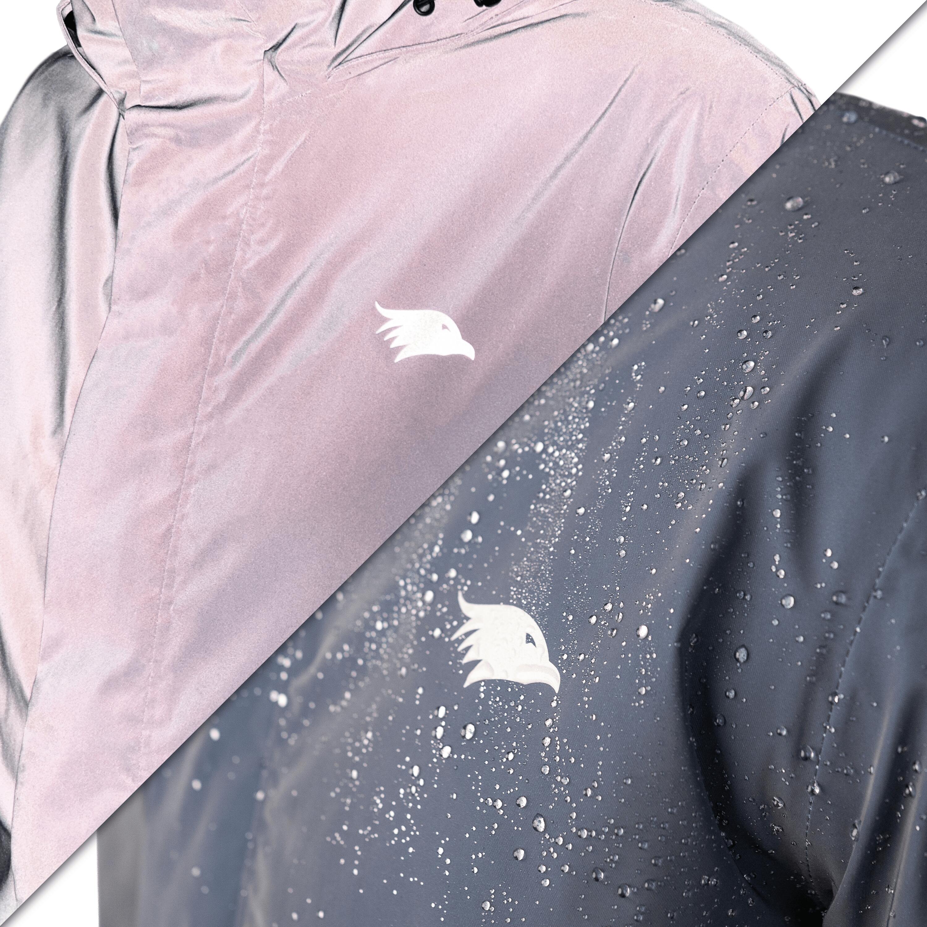 Veste 3-en-1 homme imperméable et réfléchissante avec polaire amovible 2/7