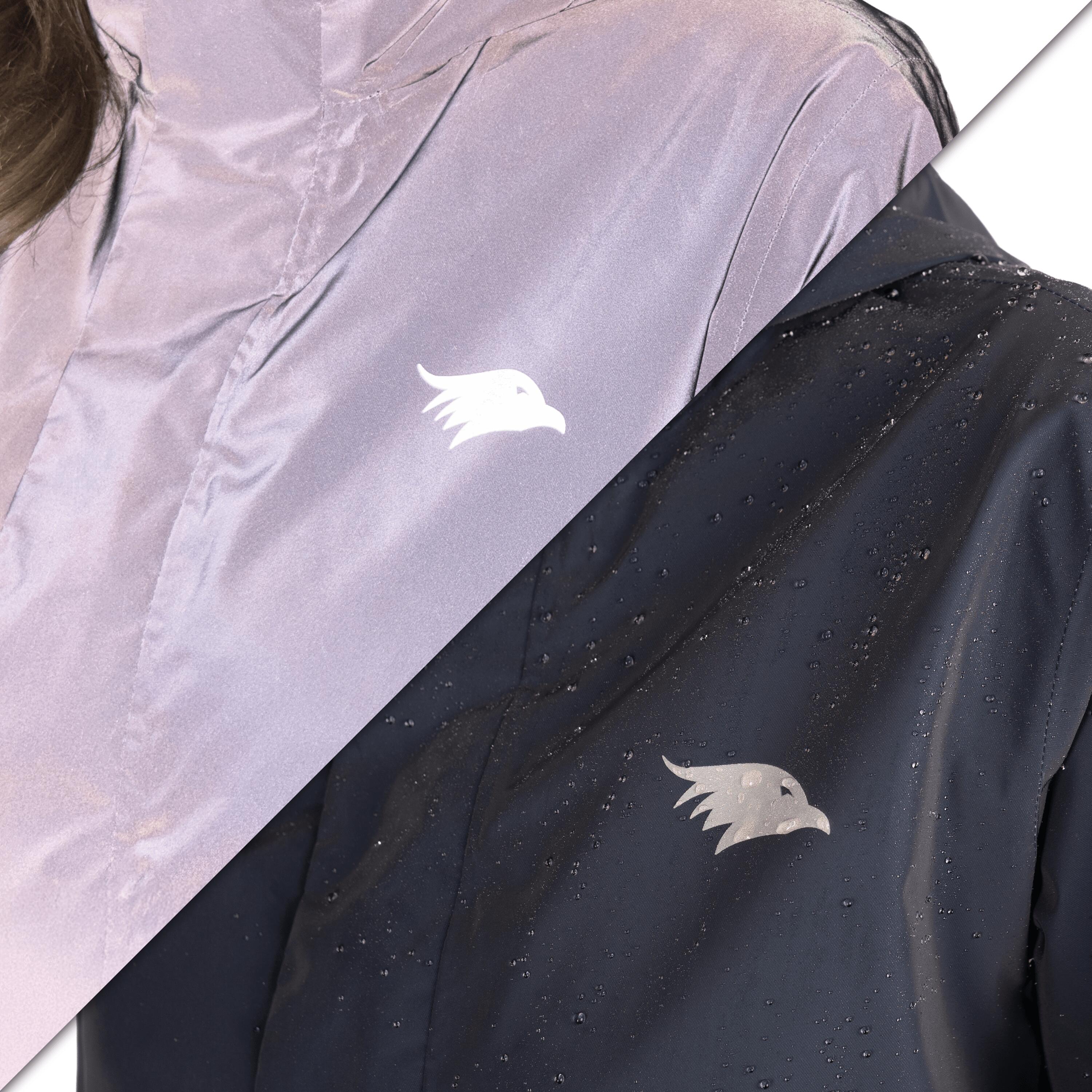 3-in-1 Jacke Damen Regenjacke wasserdicht & reflektierend - mit Fleece Zipp-In 2/7