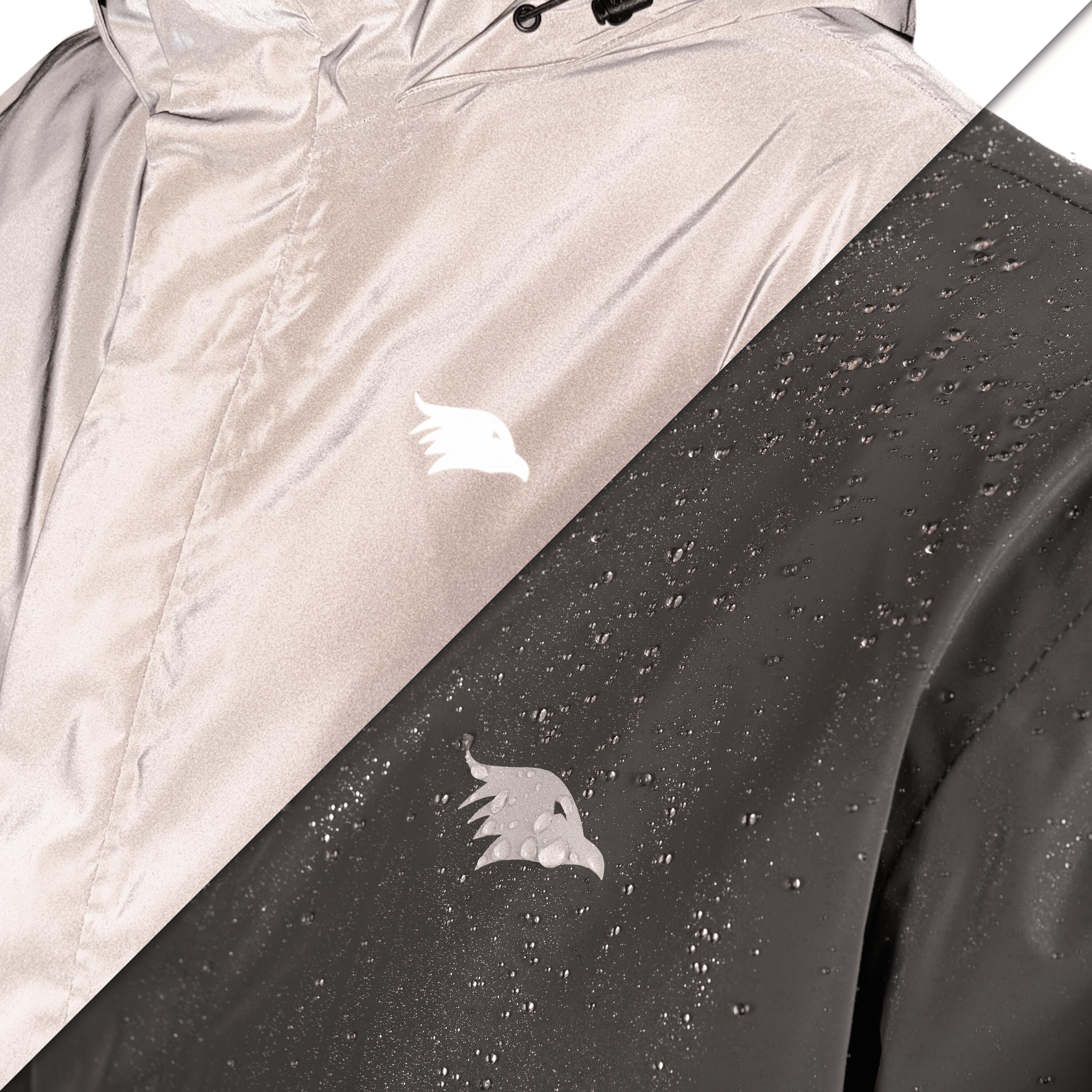 Veste 3-en-1 homme imperméable et réfléchissante avec polaire amovible 2/7