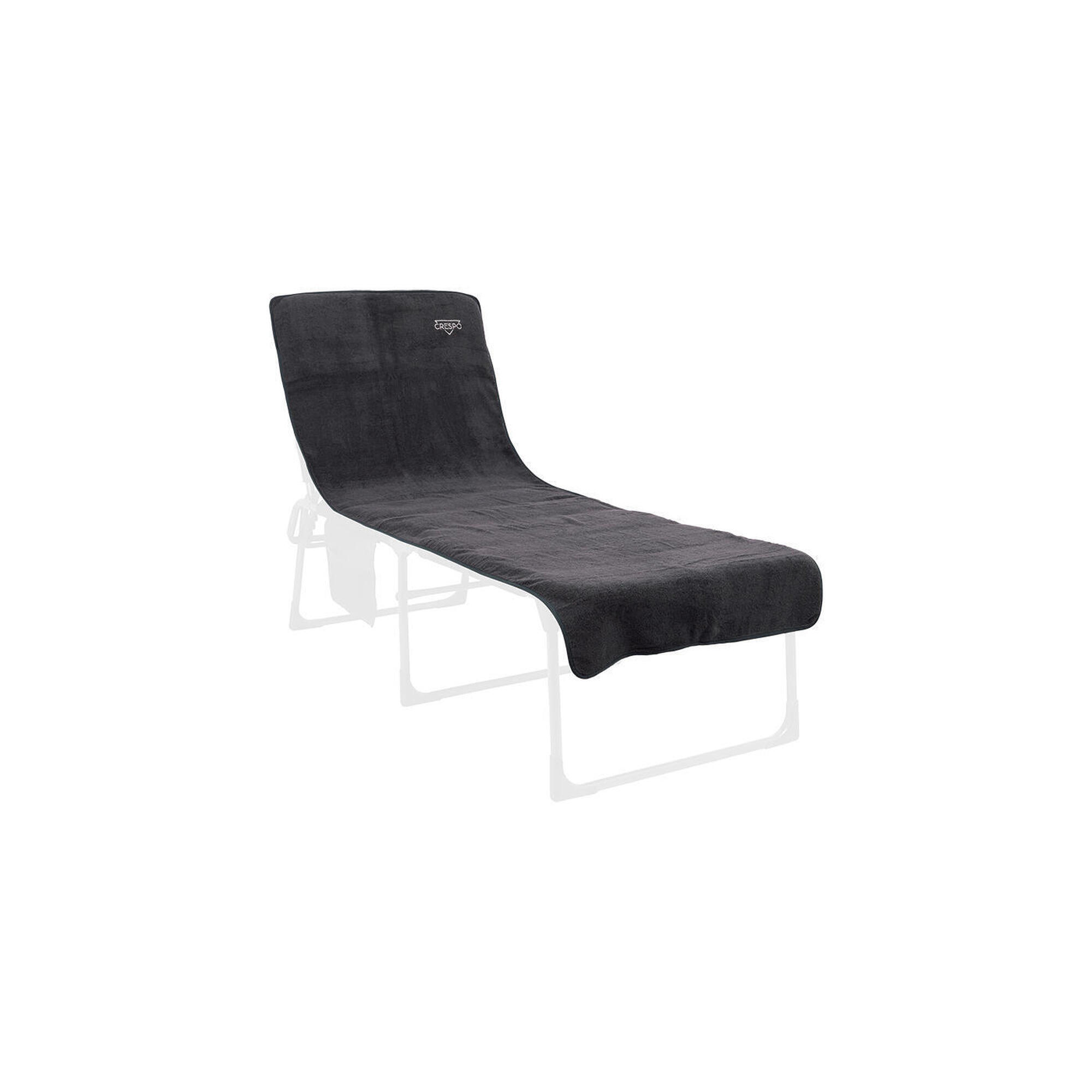 Crespo - Crespo - Housse Tissu Éponge Xl -  Lit Bain De Soleil - Gris - Chaise - Gris - Taille Unique - Decathlon