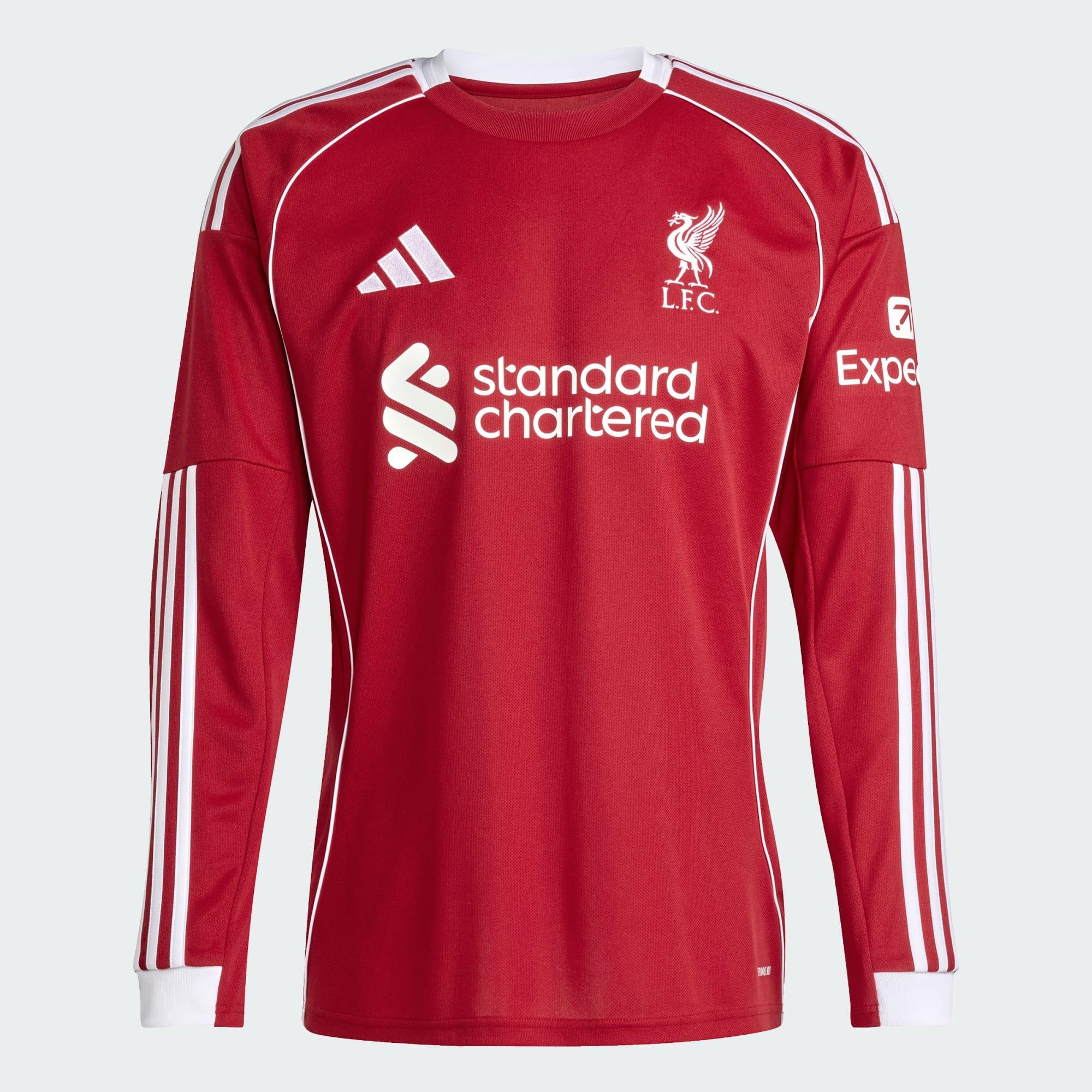 FC Liverpool 25/26 Heimtrikot, langärmlig 4/7