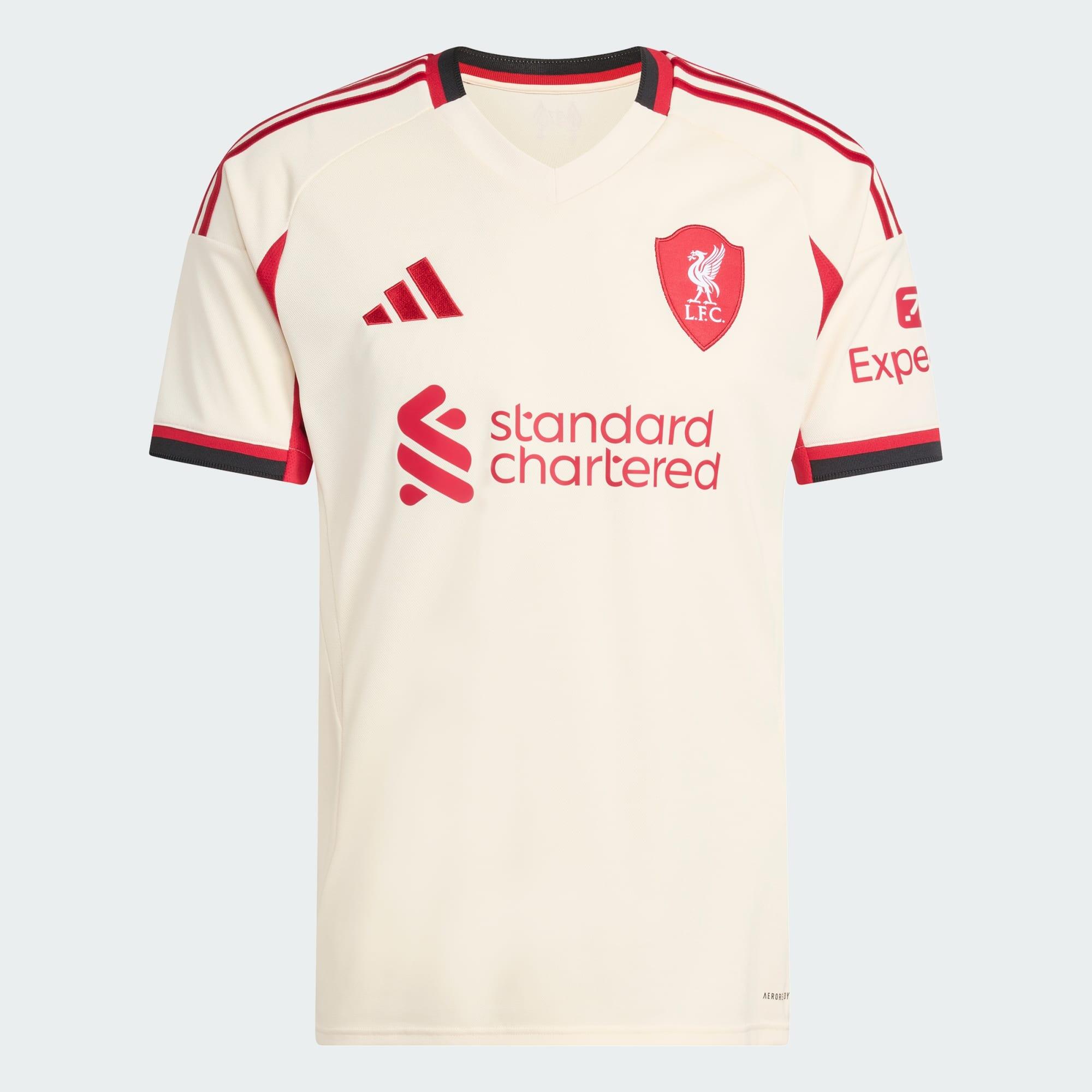 adidas Liverpool A JSY Men Football Jerseys White-image-41