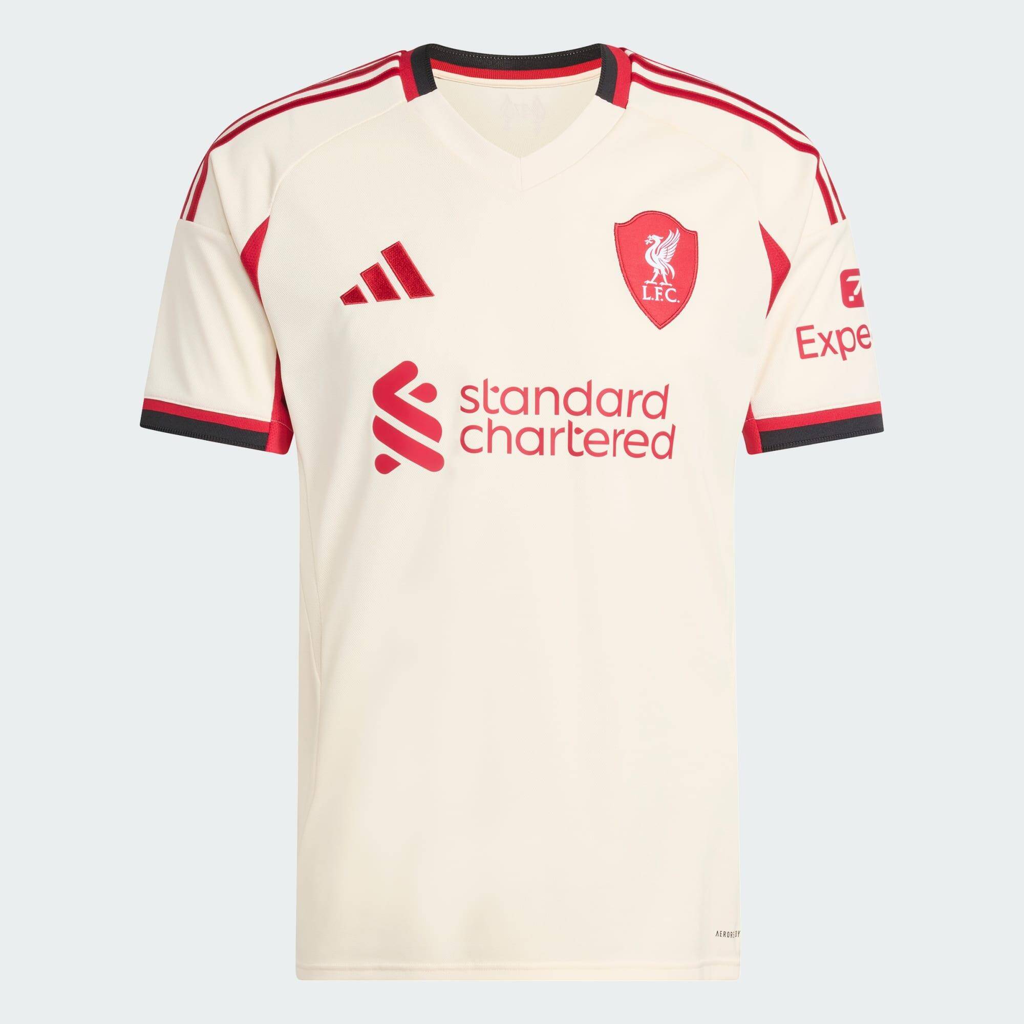adidas Liverpool A JSY Men Football Jerseys White -  1