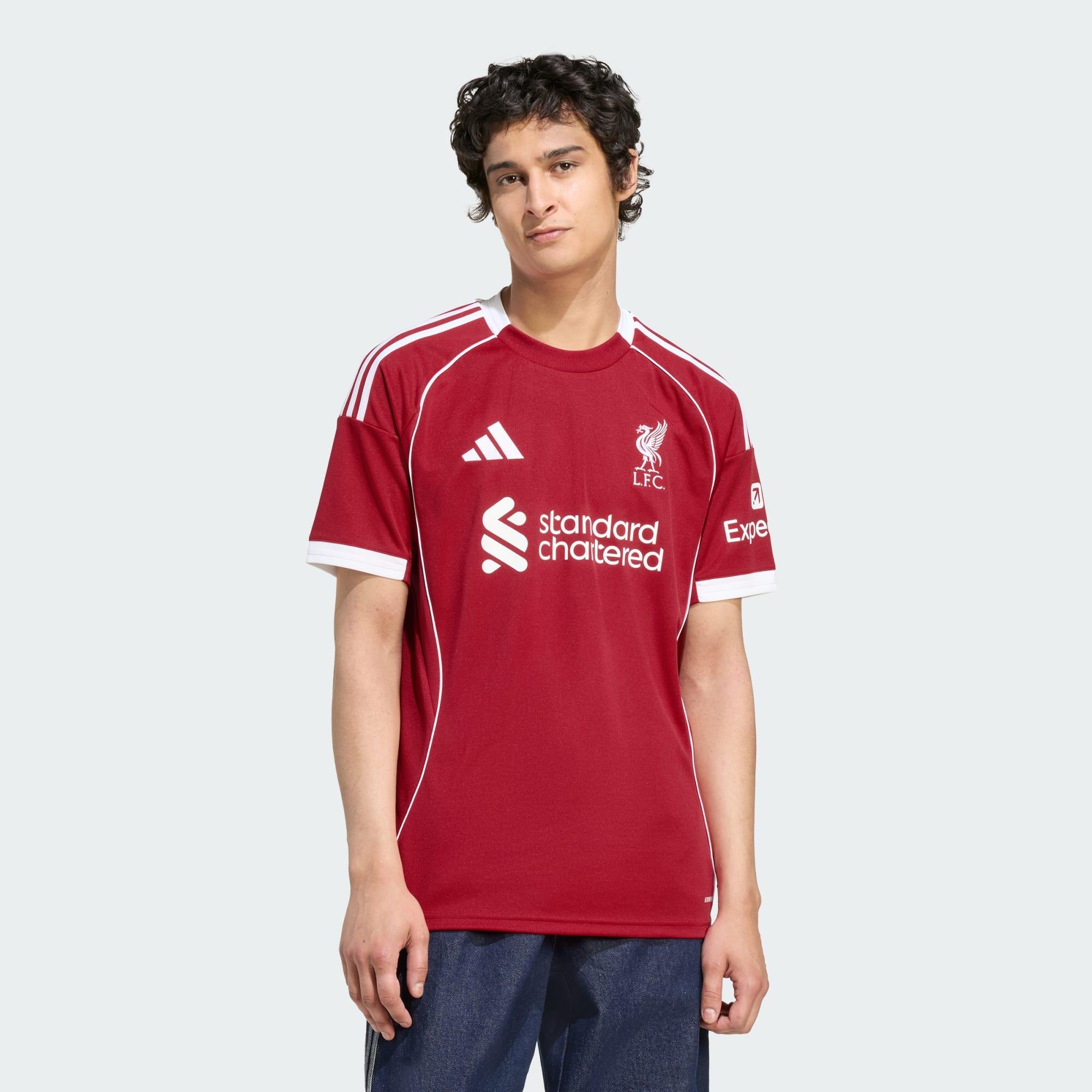 adidas Liverpool H JSY Men Football Jerseys Red