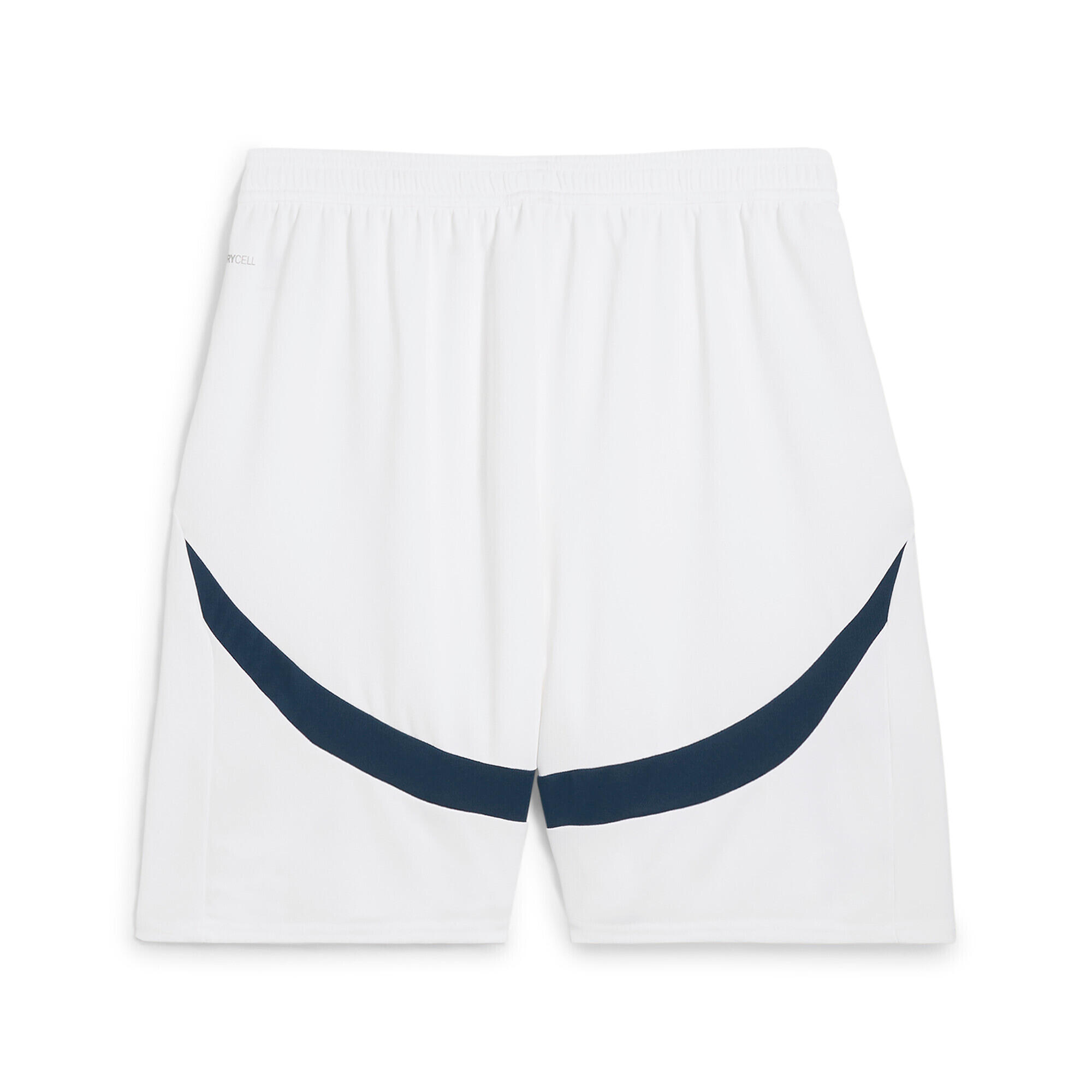Manchester City 24/25 short voor heren PUMA White Marine Blue 7/7