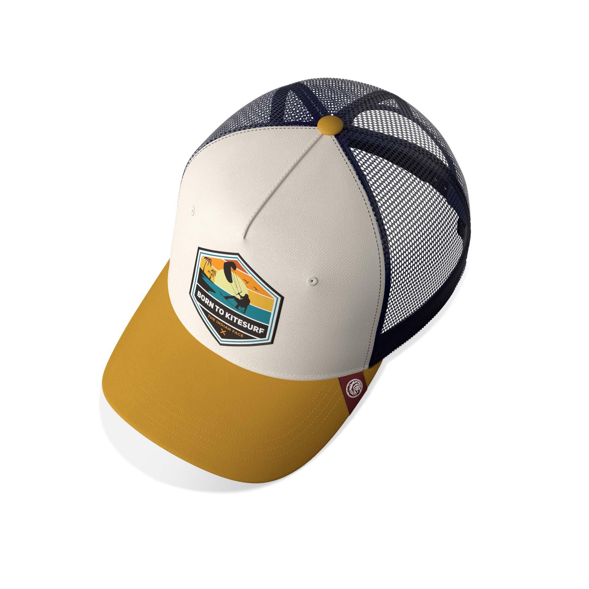 Unisex Outdoor Gorra Trucker Transpirable Ajustable Born to Kitesurf 2/7