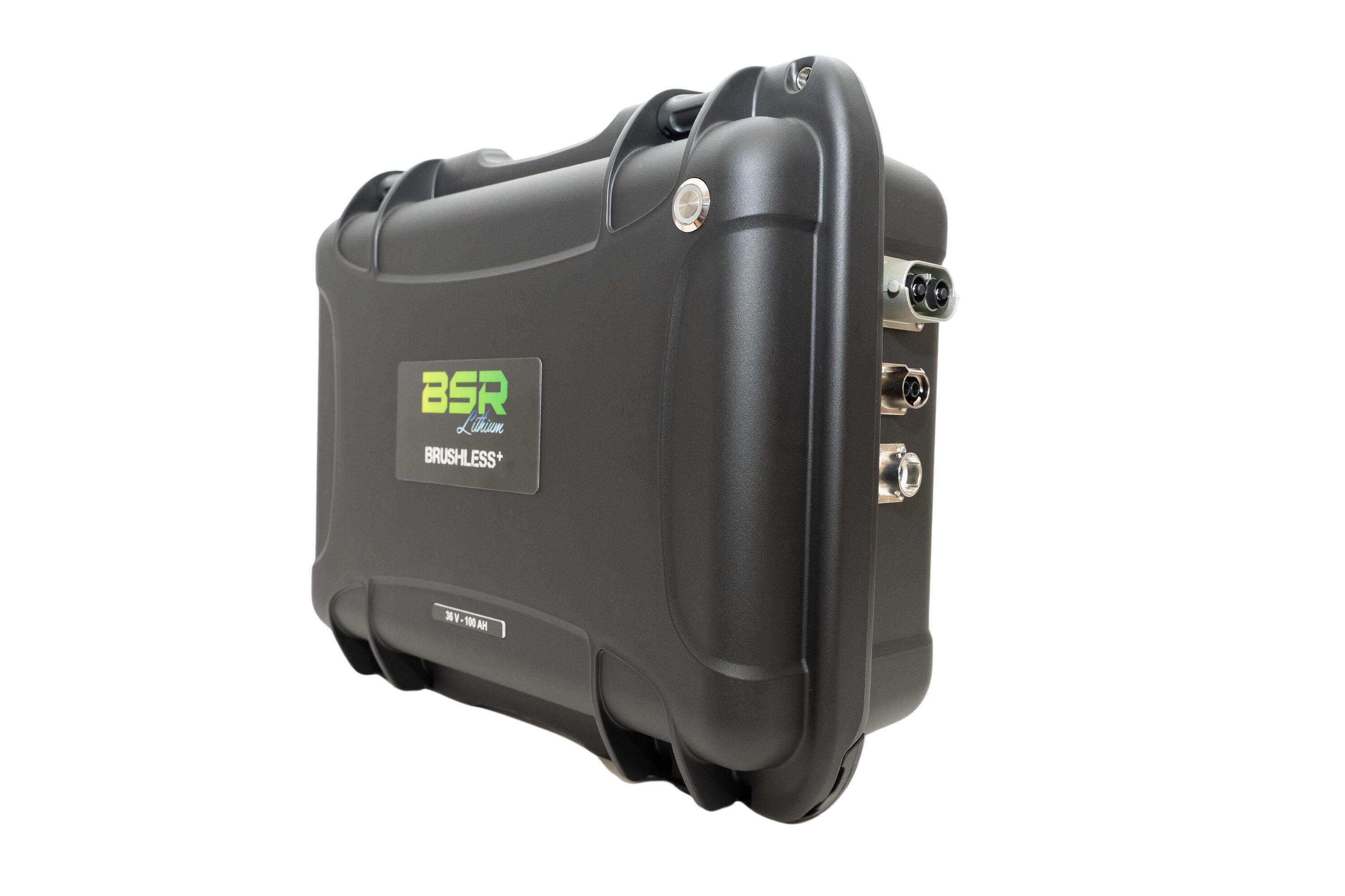 Valise lithium LifePO4 24V/100Ah spéciale moteur brushless 2/4