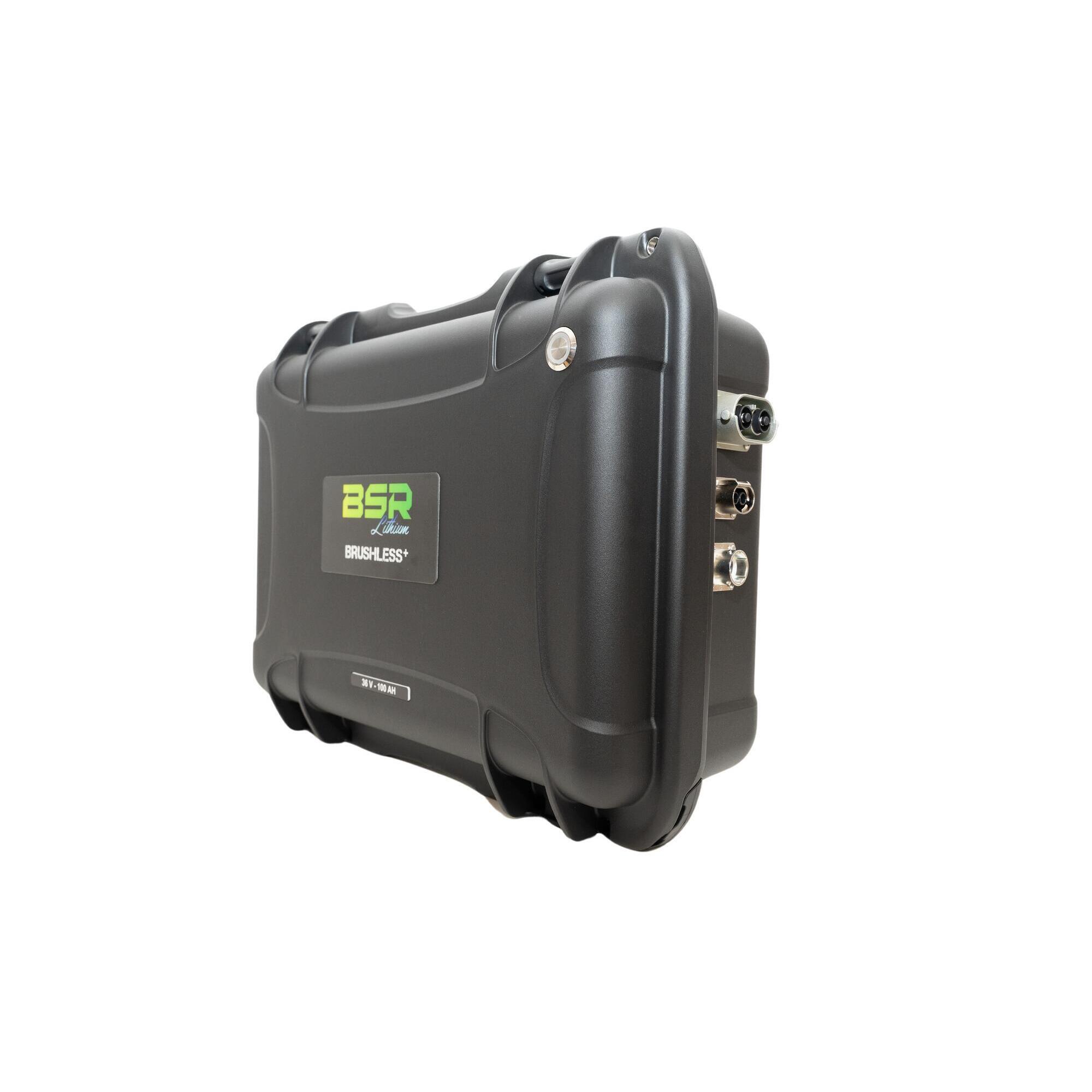 Bsr - Valise Lithium Lifepo4 36v/100ah Spéciale Moteur Brushless - Batterie - Noir - Taille Unique - Decathlon