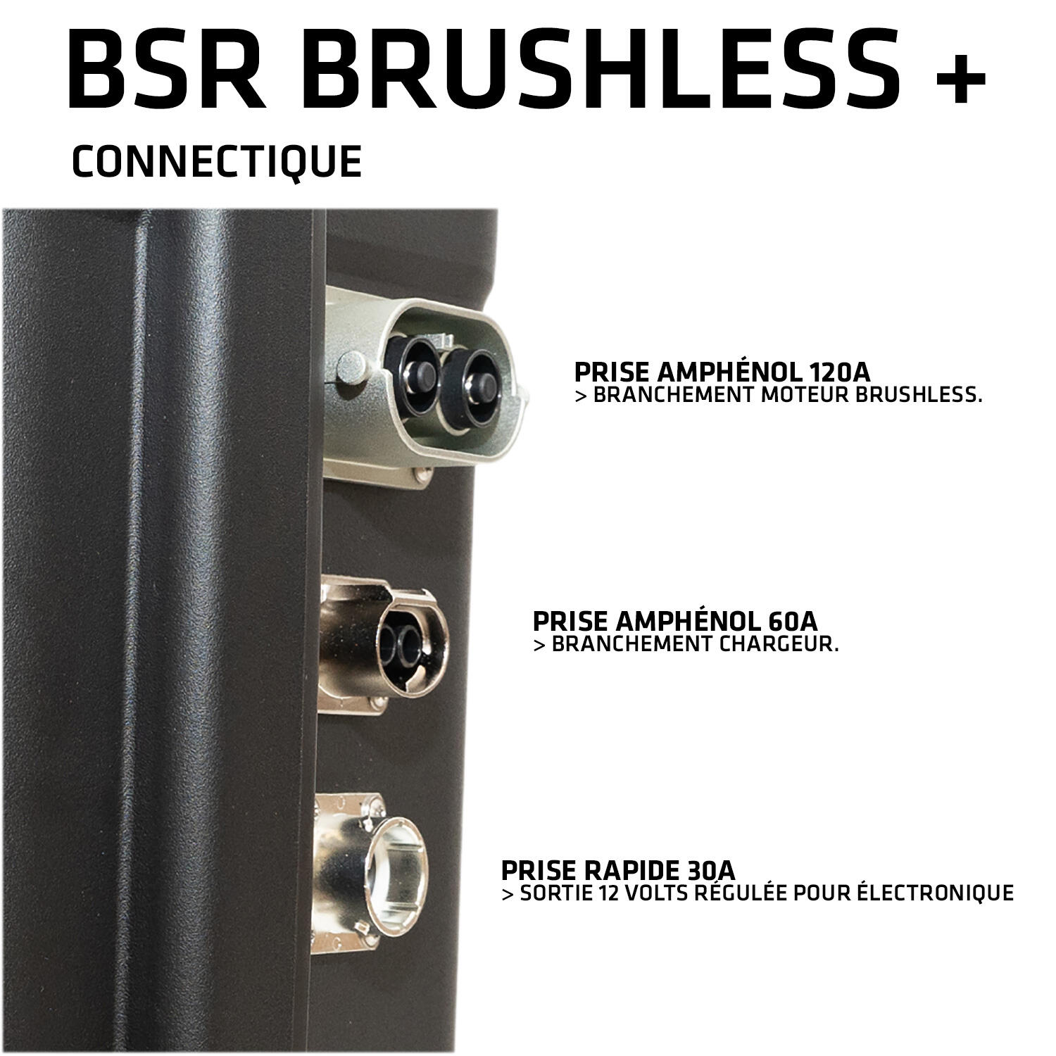 Valise lithium LifePO4 24V/100Ah spéciale moteur brushless 4/4