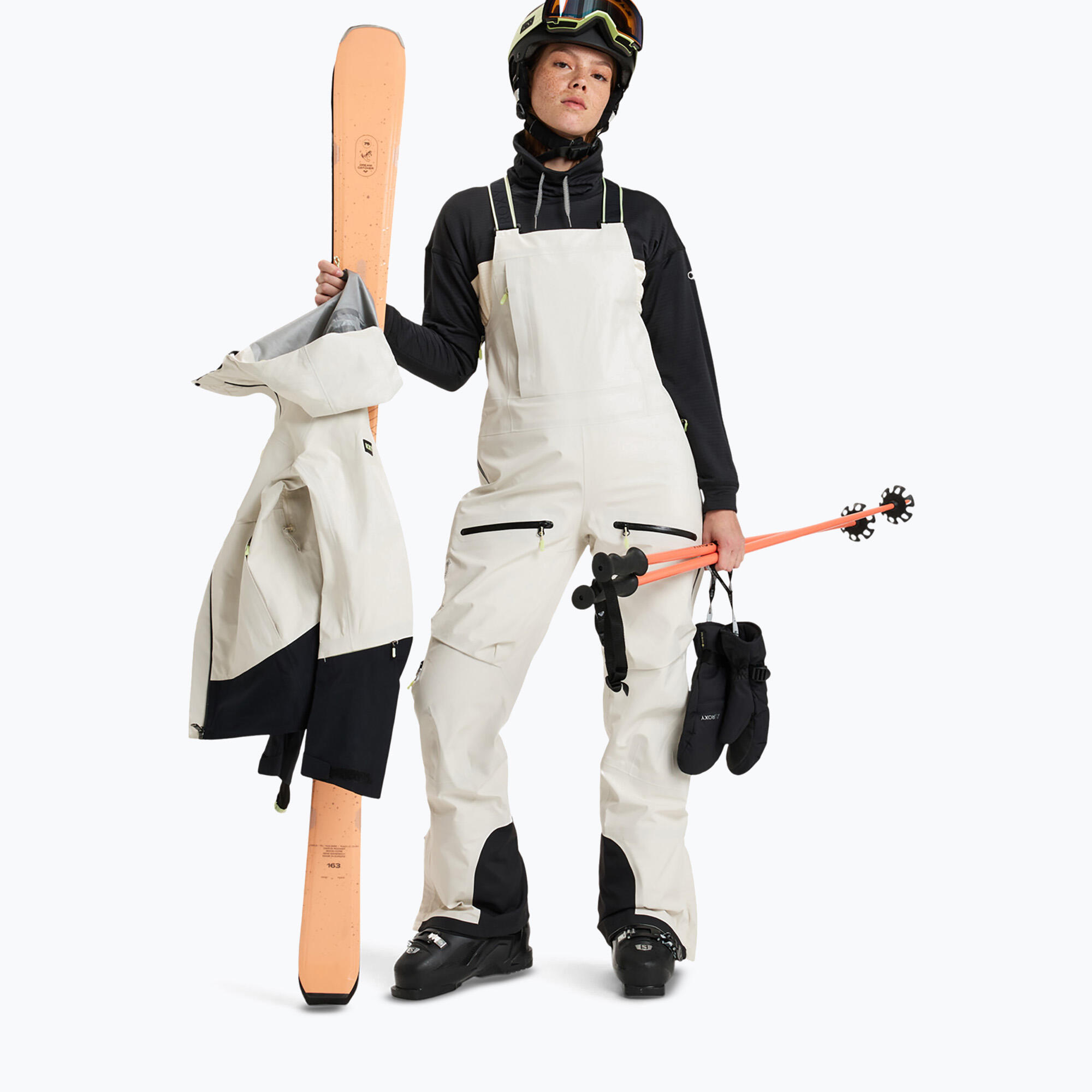 Spodnie snowboardowe damskie ROXY Gore-Tex Lunalite 3L Bib 2/5