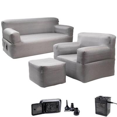 Pacchetto Luftsofa Easy Air Premium - Cavo di ricarica USB-C - pompa elettrica