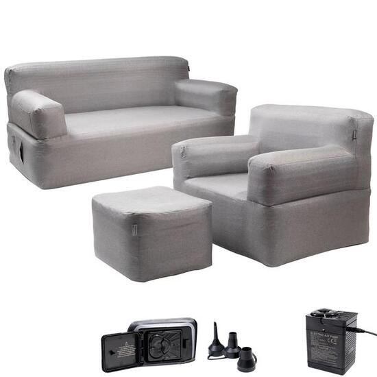 Pacchetto Luftsofa Easy Air Premium - Cavo di ricarica USB-C - pompa elettrica