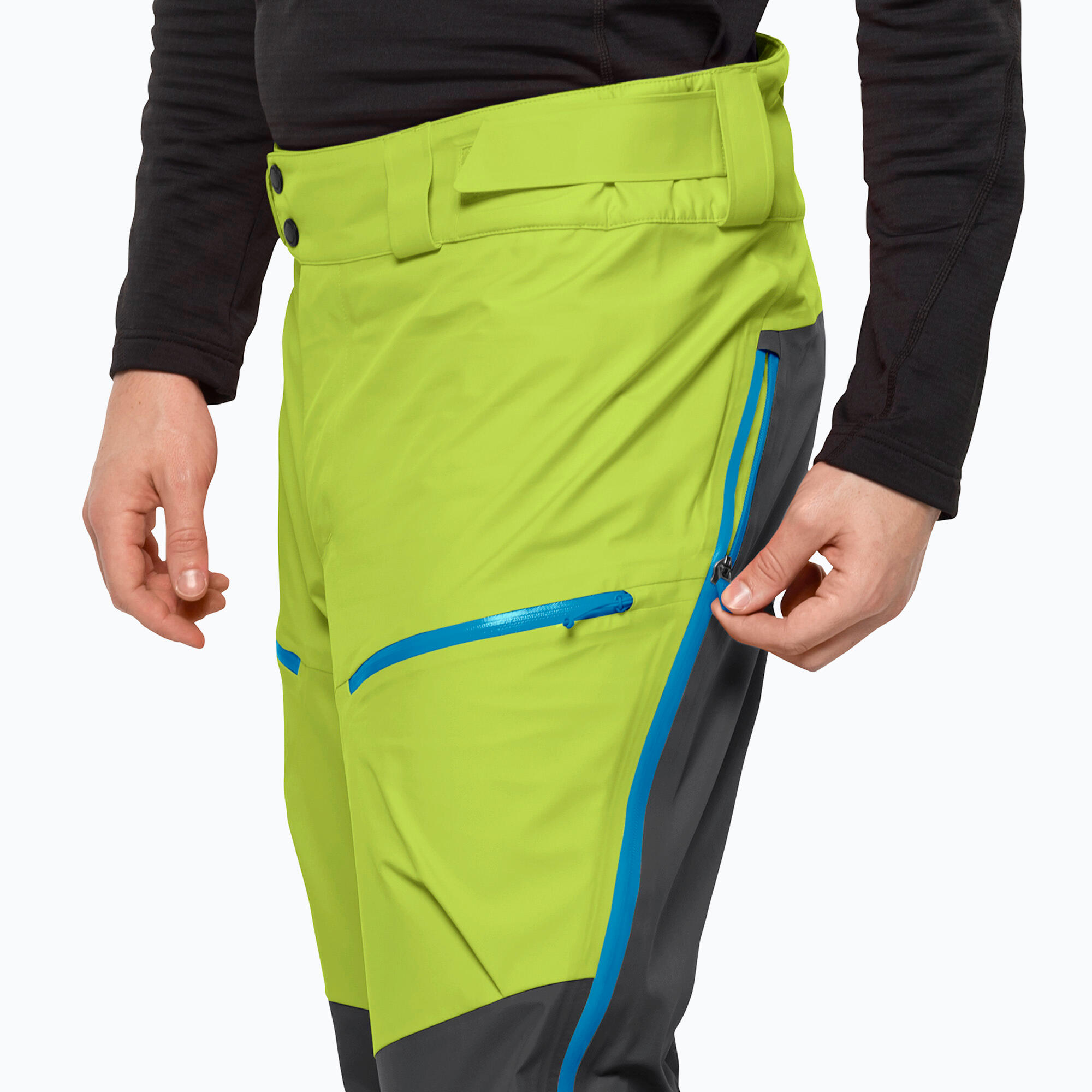 Pantalon de ski de randonnée homme Jack Wolfskin Alpspitze 3L 5/5