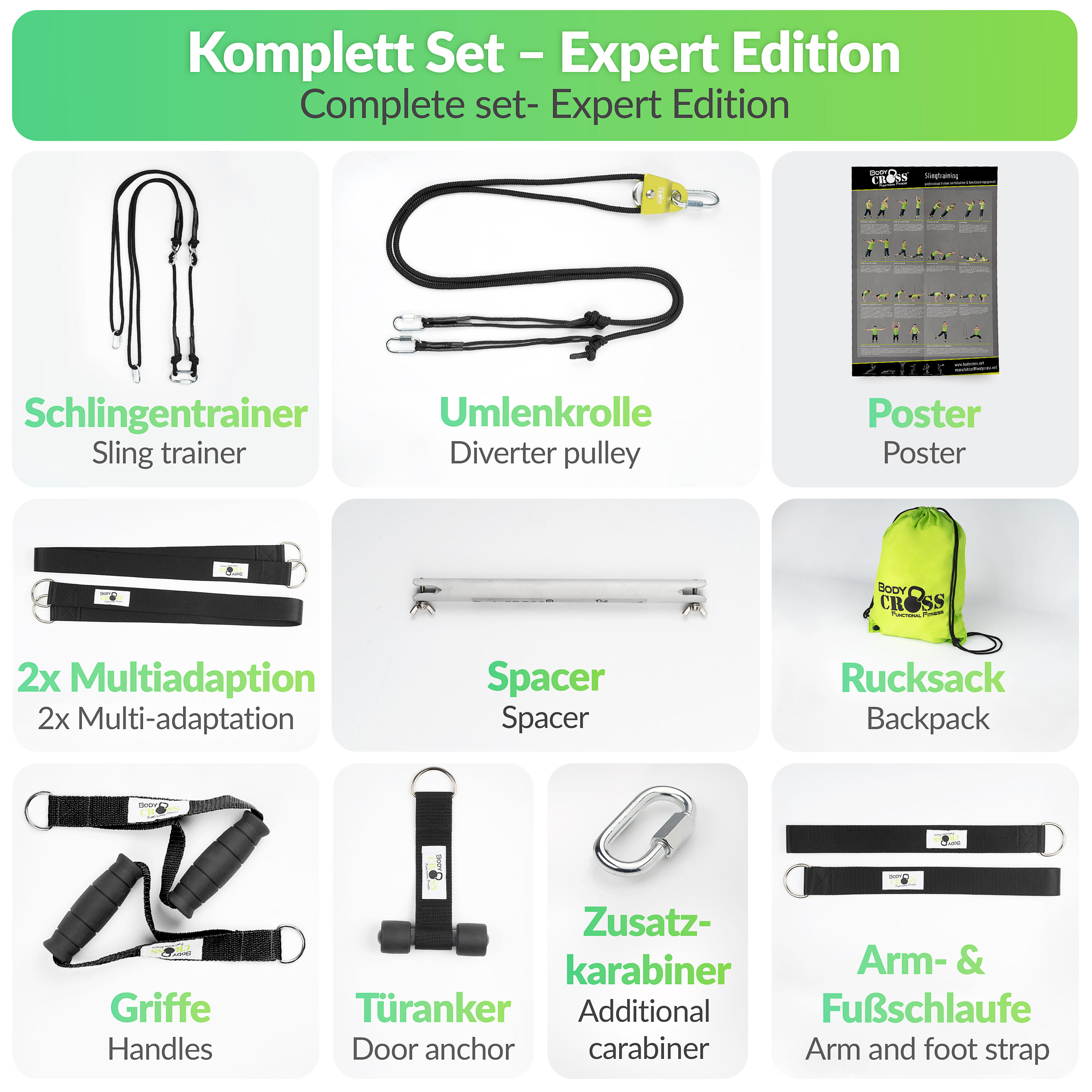BodyCROSS® Das Functional Training Kit 3/7