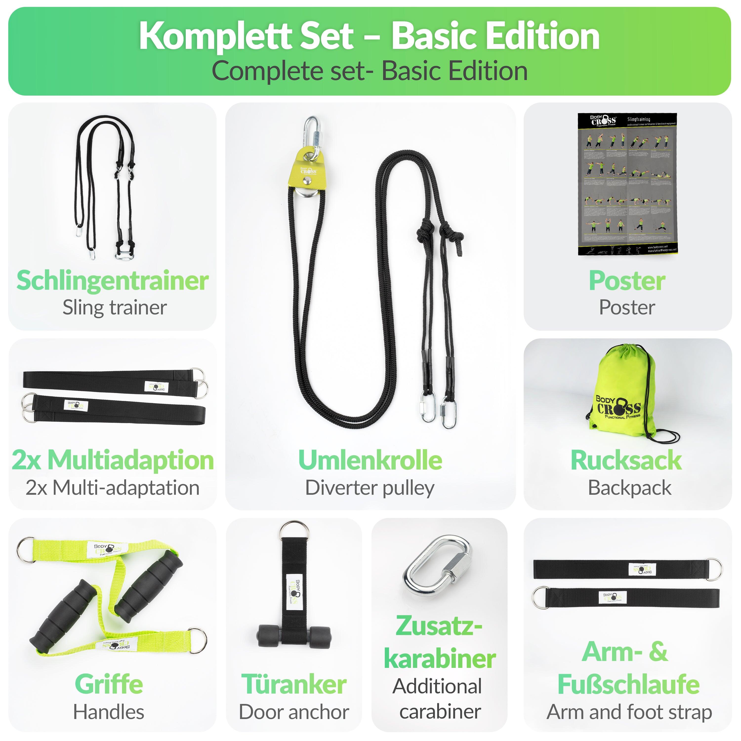 BodyCROSS® Slingtrainer Set | Basic Edition 2/7