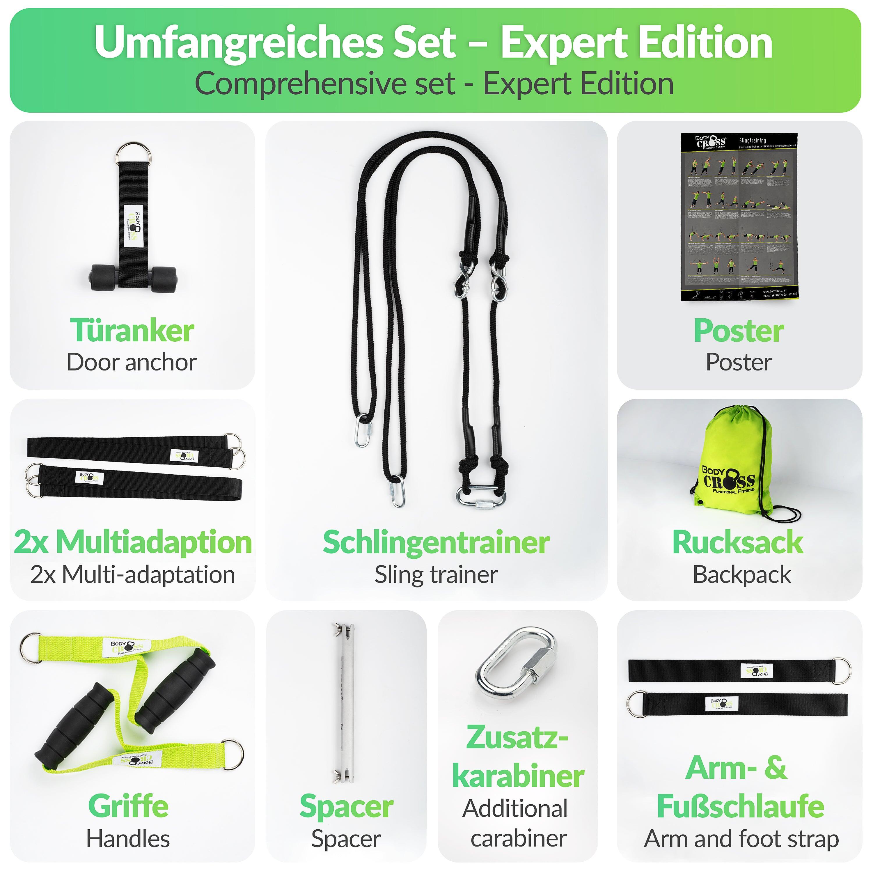 BodyCROSS® Slingtrainer | Expert Edition 2/7
